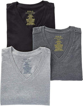 
                        
                          Muat gambar ke penampil Galeri, Polo Ralph Lauren Men's Slim Fit w/Wicking 3-Pack V-Neck
                        
                      