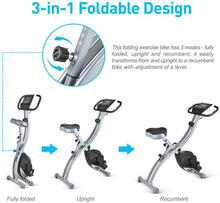 
                        
                          將圖片載入圖庫檢視器 Wonder Maxi Folding Exercise Bike Magnetic, Upright Stationary Recumbent Exercise Bike - JOY2ESpree
                        
                      