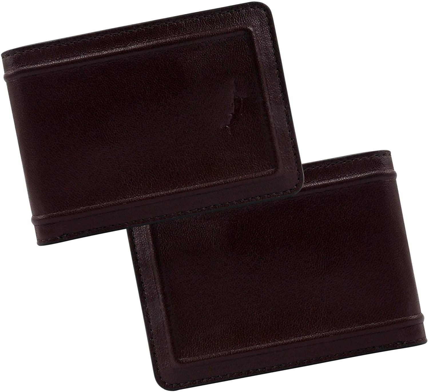 Tommy Bahama Men's 100% Leather Slim Card Case Carrier Wallet