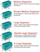 
                        
                          Cargar imagen en el visor de la galería, Felt Purse Bag Organizer Insert with zipper Bag Tote Shaper Fit Speedy Neverfull MM GM
                        
                      