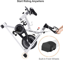 
                        
                          Load image into Gallery viewer, IDEER LIFE Indoor Cycling Bike Stationary Exercise Bike for Home Cardio Workout Smooth Drive - JOY2ESpree
                        
                      