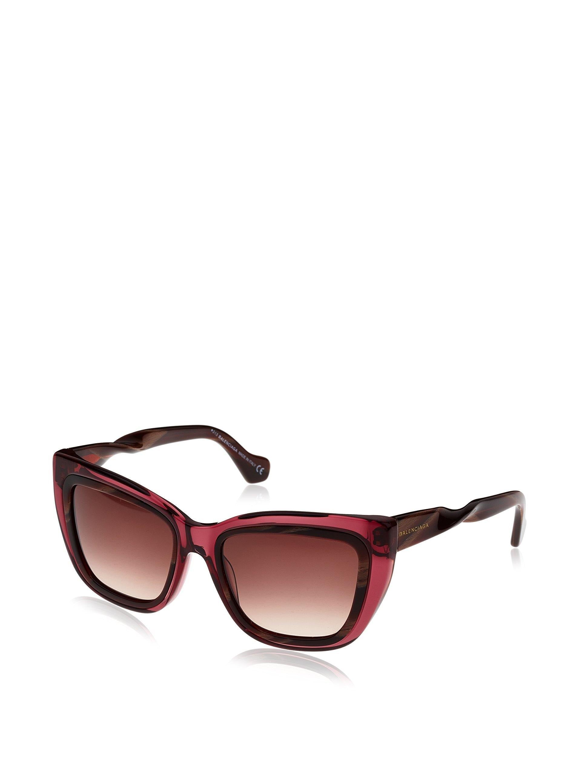 Sunglasses Balenciaga BA 27 BA0027 83F violet/other / gradient brown