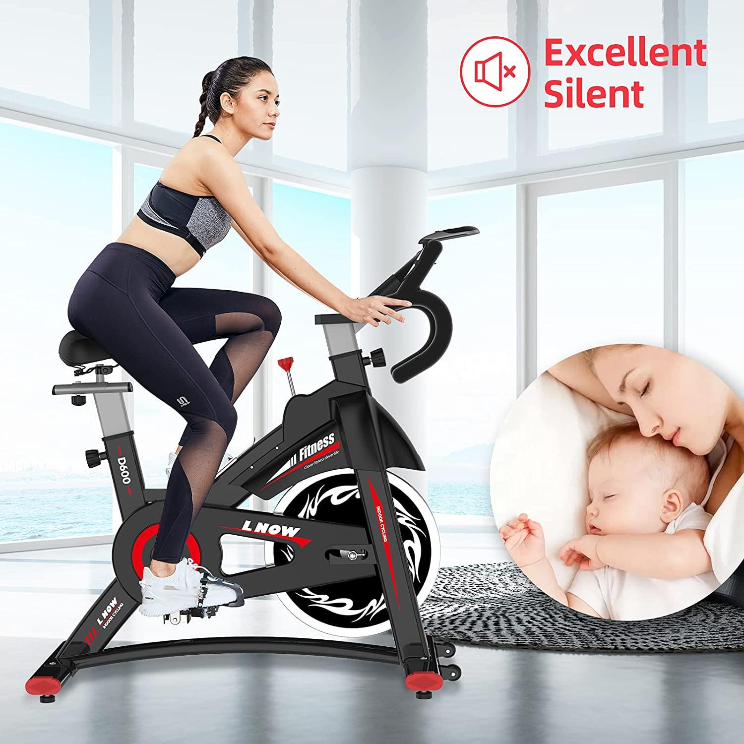 L NOW Indoor Exercise Bike Indoor Cycling Stationary Bike - JOY2ESpree