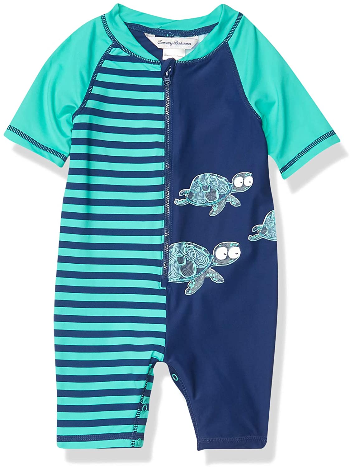 Tommy Bahama Boys' One Piece Rashguard Swimsuit Bathingsuit