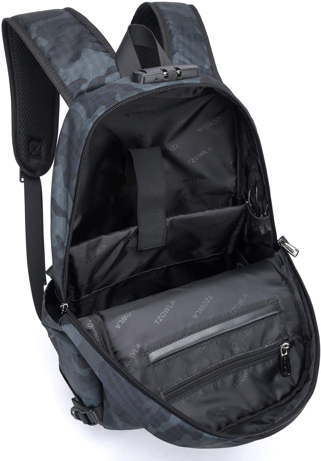 Travel Laptop Backpack Water Resistant Anti-Theft Bag with USB Charging Port