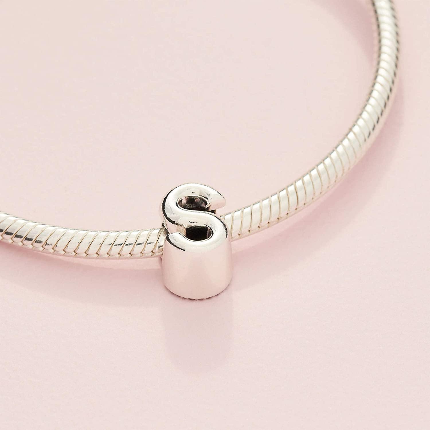 PANDORA Letter 925 Sterling Silver Charm - JOY2ESpree