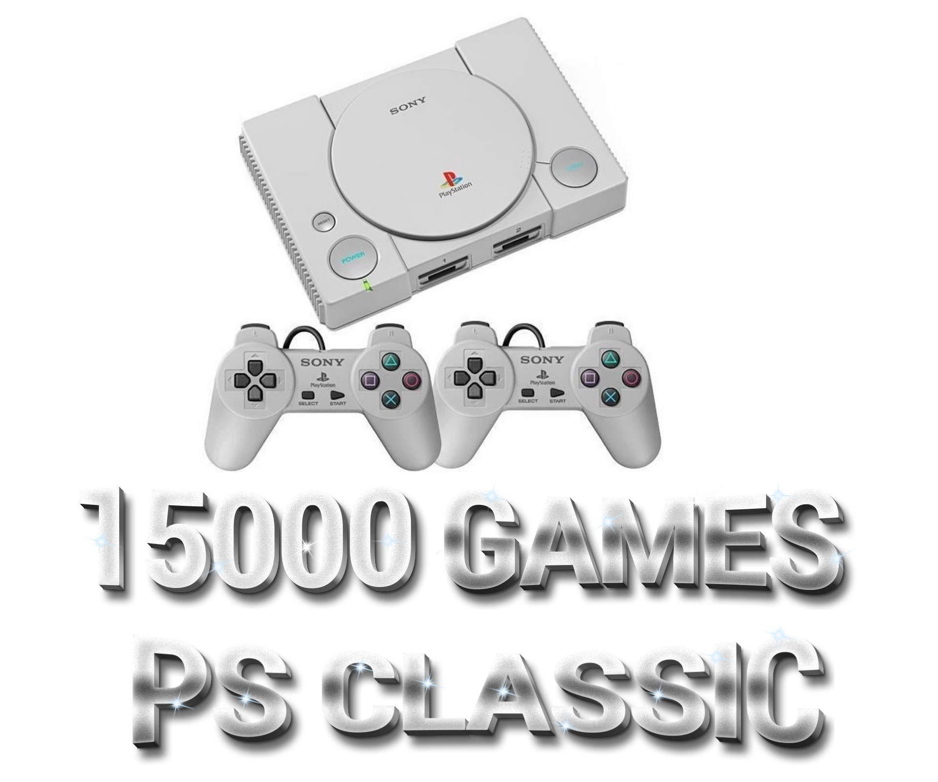 MINI PS Classic 15000+ Games Hacked Modded, SNES, NES, Sega, Dreamcast, Arcade - JOY2ESpree