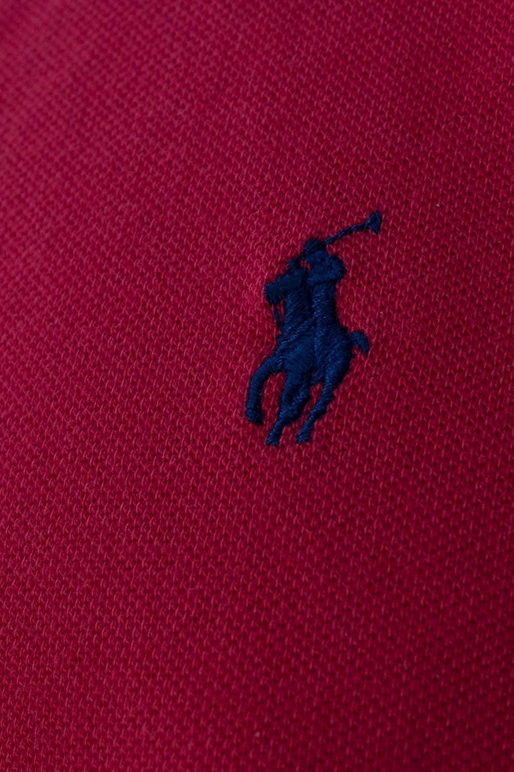 Polo RL Men's Custom Slim Fit Mesh Pony Shirt