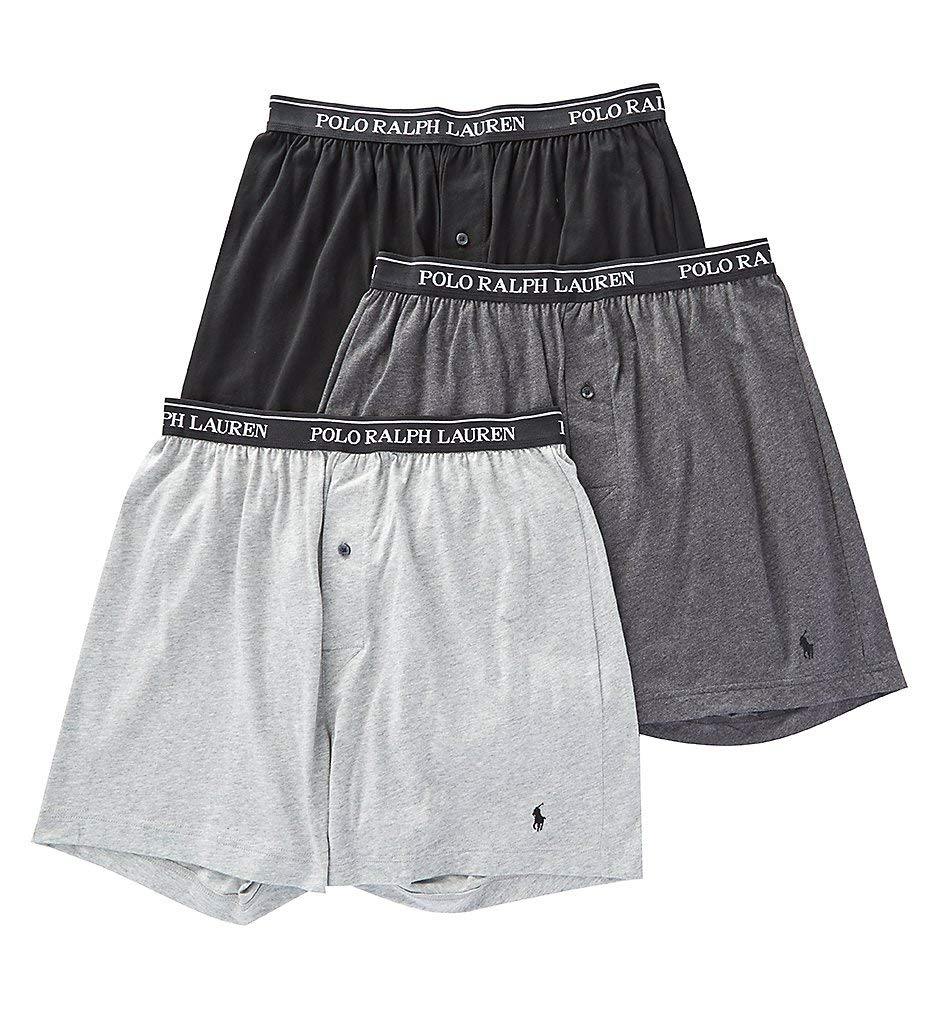 Polo Ralph Lauren Classic Fit w/Wicking 3-Pack Knit Boxers