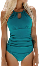 
                        
                          Muat gambar ke penampil Galeri, CUPSHE Women's One Piece Swimsuit High Neck Tummy Control Swimwear Bathing Suit
                        
                      