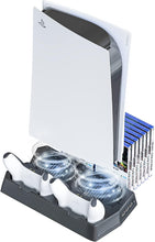 
                        
                          Load image into Gallery viewer, Skywin PS5 Stand - Compatible Playstation 5 Console Cooling Stand - JOY2ESpree
                        
                      
