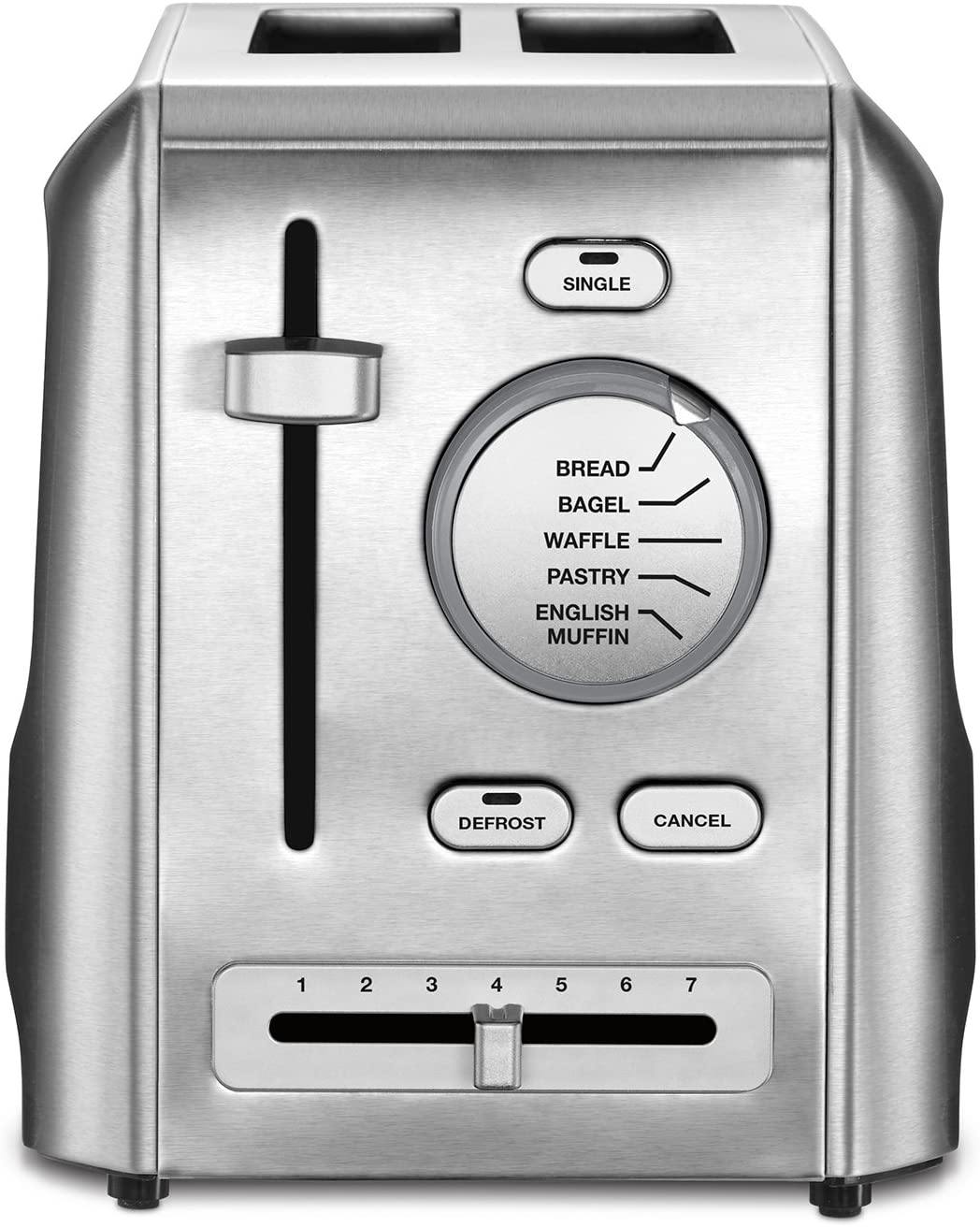 Cuisinart CPT-620 2-Slice Metal Toaster, Stainless Steel - JOY2ESpree