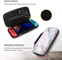 
                        
                          गैलरी व्यूवर में इमेज लोड करें, Fintie Carry Case for Nintendo Switch - [Shockproof] Hard Shell Protective Cover Travel Bag w/10 Game Card Slots - JOY2ESpree
                        
                      
