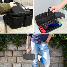 
                        
                          गैलरी व्यूवर में इमेज लोड करें, Fintie Carry Case for Nintendo Switch - [Shockproof] Hard Shell Protective Cover Travel Bag w/10 Game Card Slots - JOY2ESpree
                        
                      
