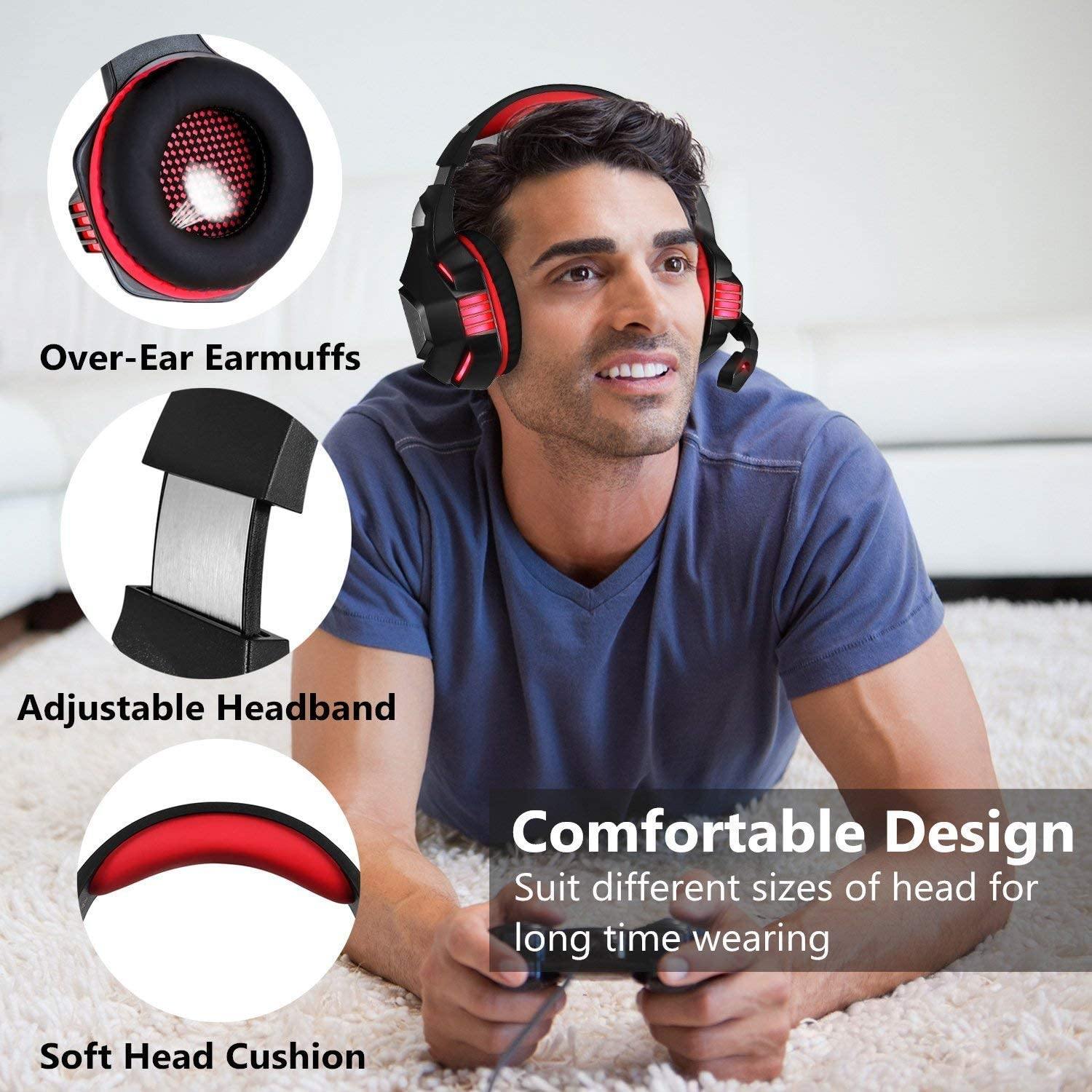 Micolindun Gaming Headset for Xbox One, PS4, PC - JOY2ESpree