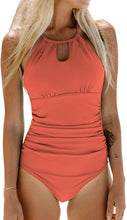 
                        
                          Muat gambar ke penampil Galeri, CUPSHE Women's One Piece Swimsuit High Neck Tummy Control Swimwear Bathing Suit
                        
                      