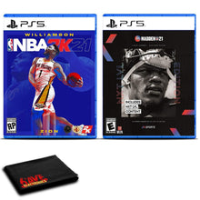 
                        
                          將圖片載入圖庫檢視器 NBA 2K21 and Madden NFL 21 Next Level Edition for PlayStation 5 - Two Game Bundle - JOY2ESpree
                        
                      