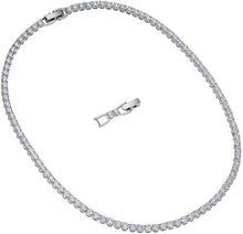 
                        
                          Load image into Gallery viewer, SWAROVSKI Women's Tennis Deluxe Jewelry Collection, Clear Crystals - JOY2ESpree
                        
                      