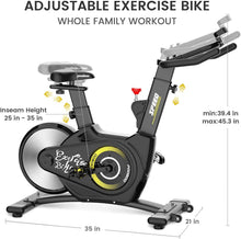 
                        
                          Cargar imagen en el visor de la galería, L NOW Exercise Bike Indoor Cycling Bike Belt Drive Stationary Bike - JOY2ESpree
                        
                      