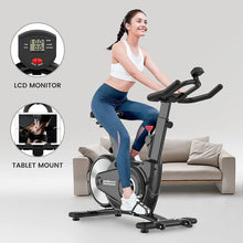 
                        
                          Cargar imagen en el visor de la galería, L NOW Exercise Bike Indoor Cycling Bike Belt Drive Stationary Bike - JOY2ESpree
                        
                      