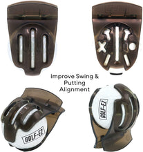 
                        
                          Load image into Gallery viewer, Golf-EZ TRI-LINE Golf Ball Alignment Kit with Carry Case | Swing Path Arrows &amp; Ball Identifiers - JOY2ESpree
                        
                      