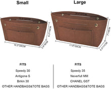 
                        
                          Muat gambar ke penampil Galeri, YIICOOLY Felt Tote Handbag Purse Organizer Insert Divider Shaper Bag in Bag
                        
                      