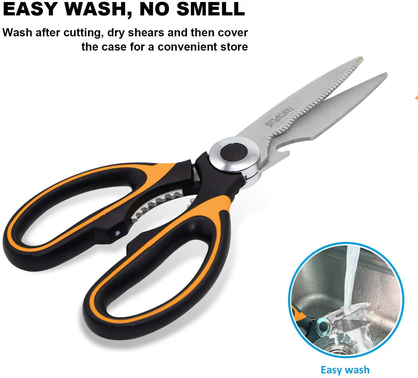 FANTAPLUS Kitchen Shears,Premium Heavy Duty Scissors - JOY2ESpree
