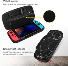 
                        
                          गैलरी व्यूवर में इमेज लोड करें, Fintie Carry Case for Nintendo Switch - [Shockproof] Hard Shell Protective Cover Travel Bag w/10 Game Card Slots - JOY2ESpree
                        
                      