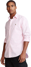 
                        
                          Load image into Gallery viewer, Ralph Lauren Mens Logo Button-Down Dress Shirt
                        
                      