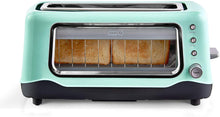 
                        
                          गैलरी व्यूवर में इमेज लोड करें, Dash Clear View Toaster: Extra Wide Slot Toaster with Stainless Steel Accents + See Through Window . - JOY2ESpree
                        
                      