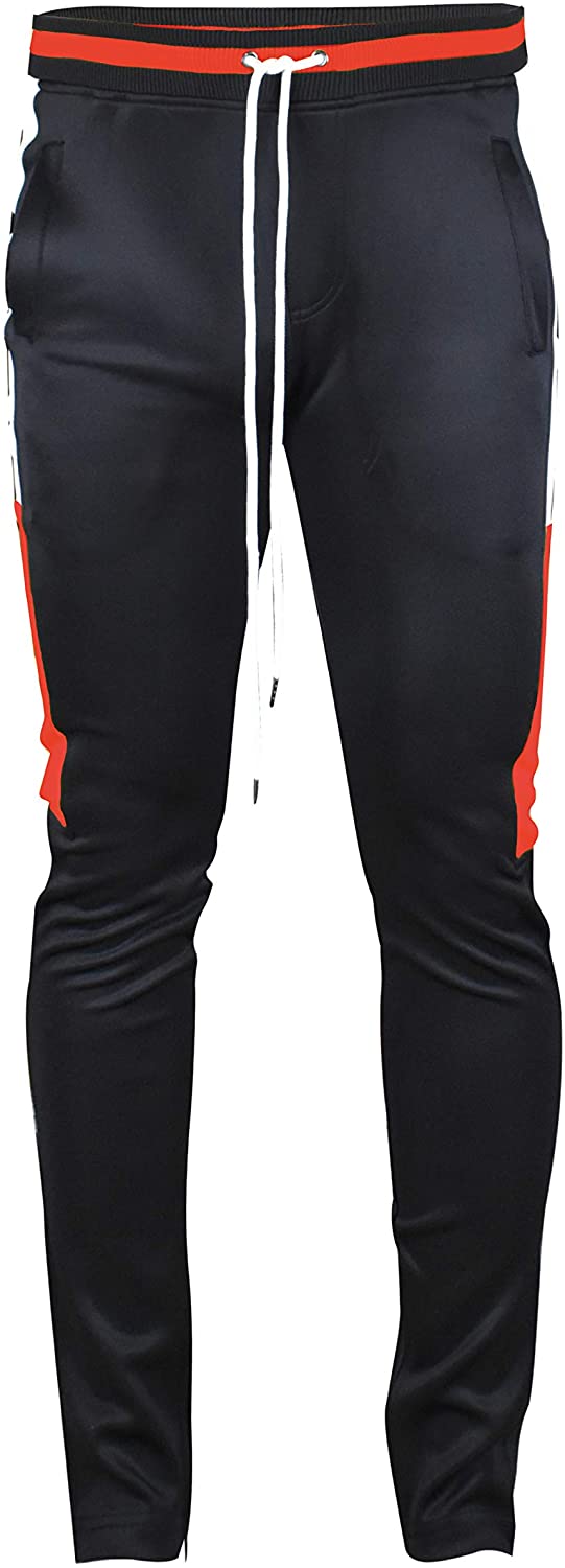Screenshotbrand Mens Hip Hop Premium Slim Fit Track Pants