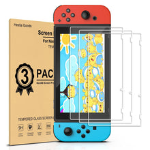 
                        
                          Cargar imagen en el visor de la galería, [3 Pack] Hestia Goods Tempered Glass Screen Protector for Nintendo switch - Transparent HD Clear Anti-Scratch Screen Protector for Nintendo Switch - JOY2ESpree
                        
                      