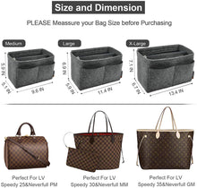 
                        
                          画像をギャラリービューアに読み込む, Purse Organizer Insert, Handbag &amp; Tote Organizer, Bag in Bag, Perfect for Speedy Neverfull and More
                        
                      