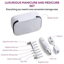 
                        
                          Load image into Gallery viewer, Beurer 14-piece Professional Manicure &amp; Pedicure Nail Drill Kit, Cordless
                        
                      