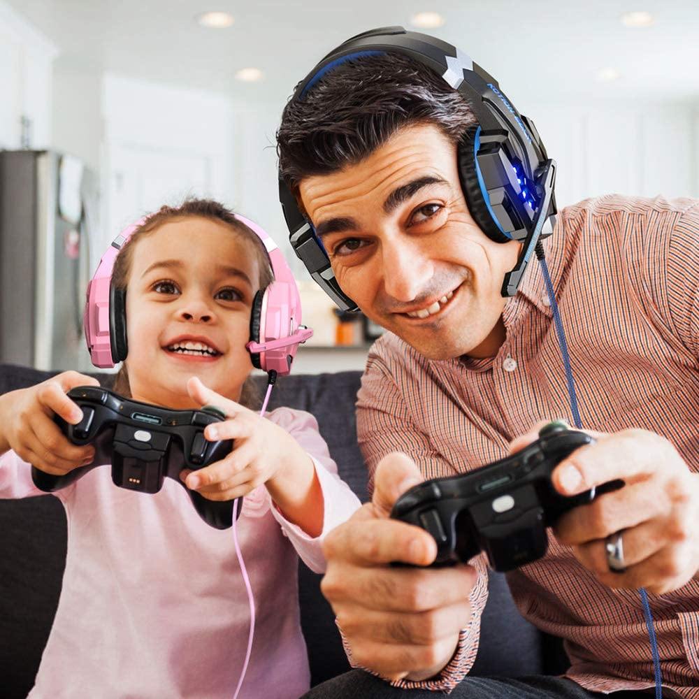 BENGOO G9000 Stereo Gaming Headset for PS4 PC Xbox One PS5 Controller - JOY2ESpree