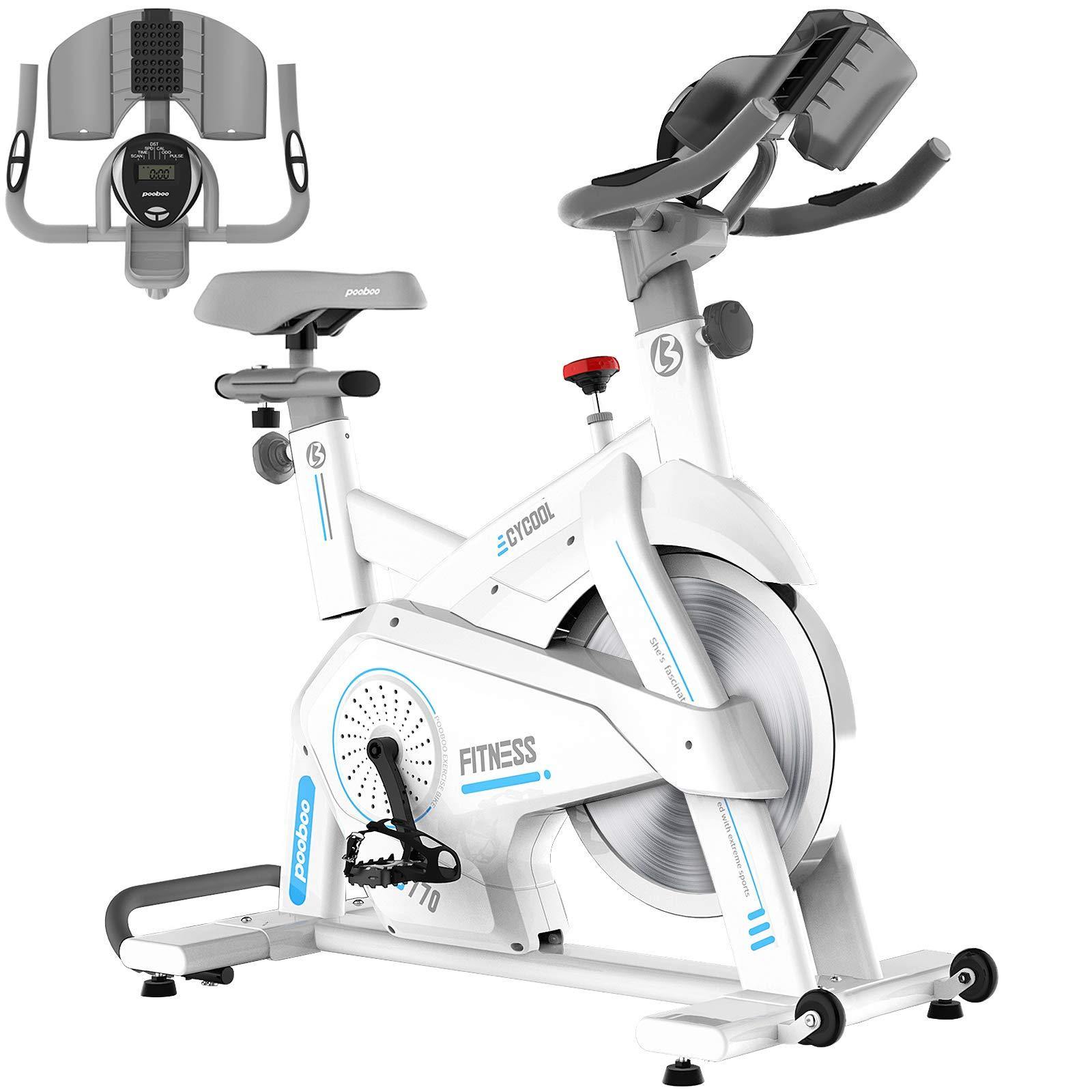 Afully Indoor Cycling Bike, Exercise Bikes Magnetic Resistance Stationary Bike - JOY2ESpree