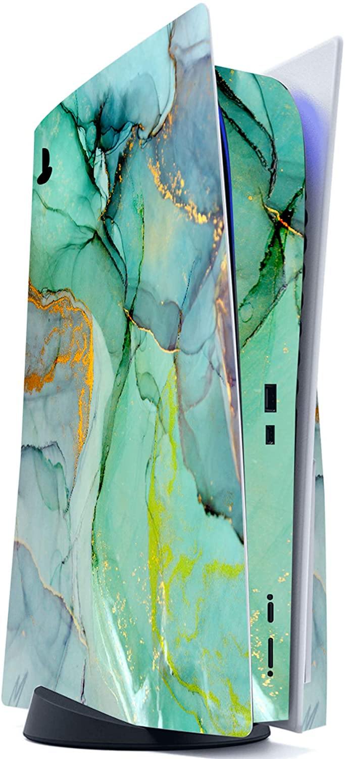 PlayVital Colorful Triangle Full Set Skin Decal for PS5 Console Disk Edition - JOY2ESpree