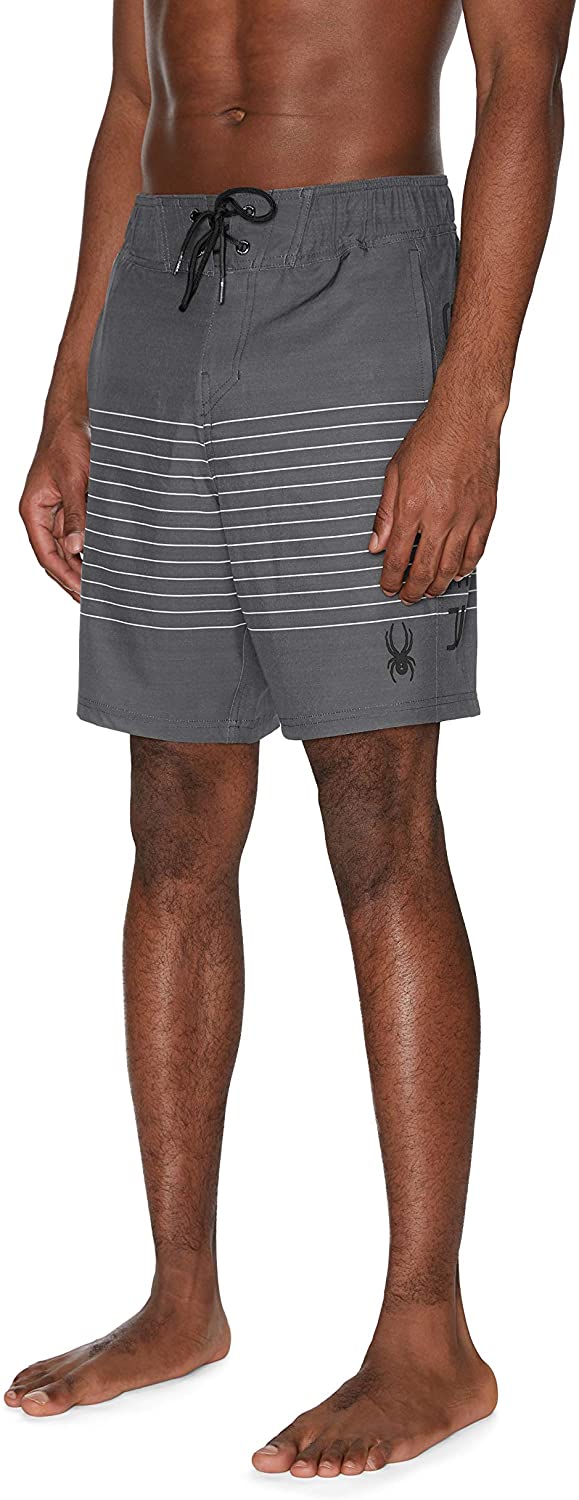 Spyder Men's 9" Striped Hybrid Board Shorts