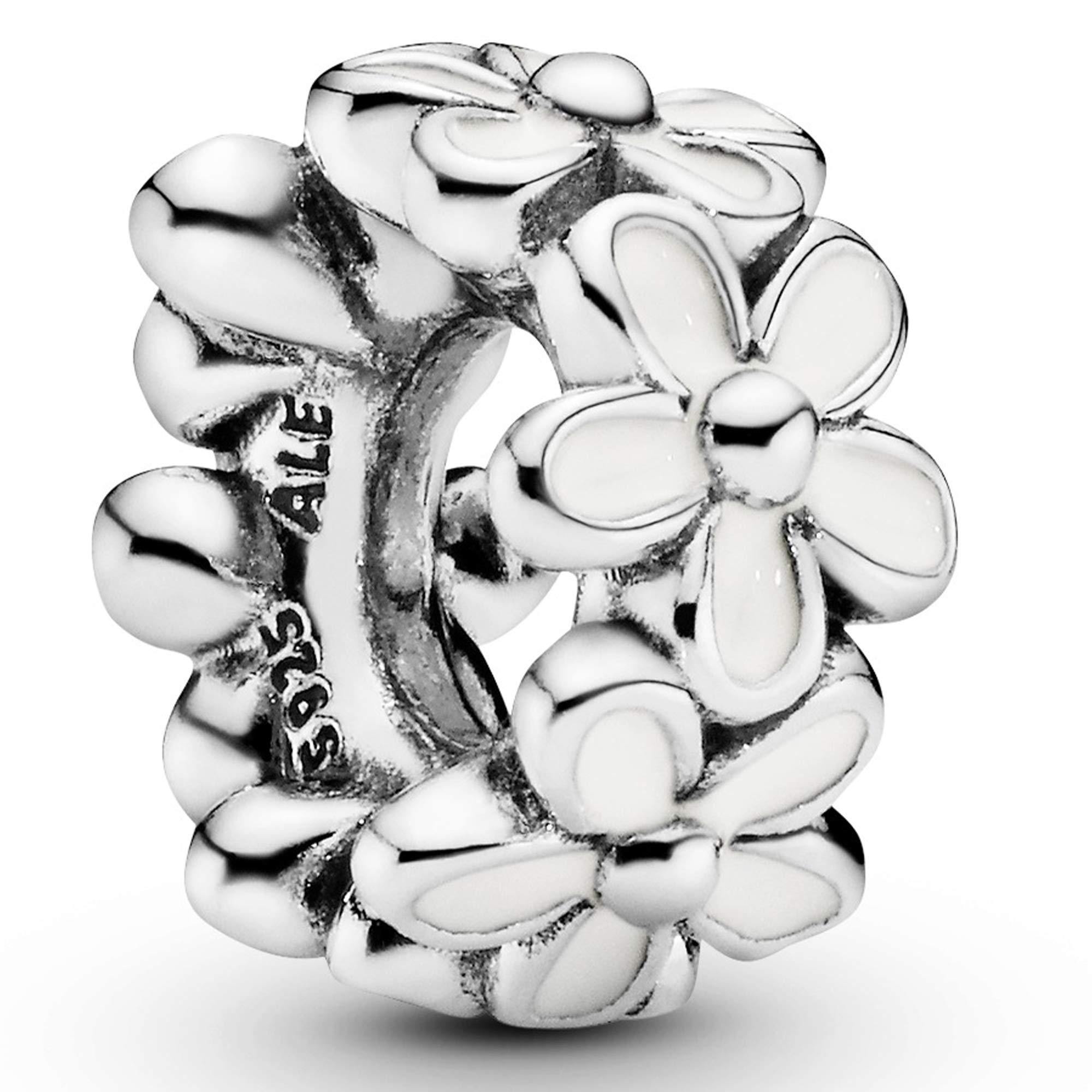 Pandora Jewelry Darling Daisies Sterling Silver Charm - JOY2ESpree