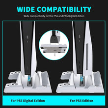 
                        
                          Muat gambar ke penampil Galeri, NexiGo PS5 Accessories Stand with Cooling Station for Playstation 5 Disc &amp; Digital Editions - JOY2ESpree
                        
                      