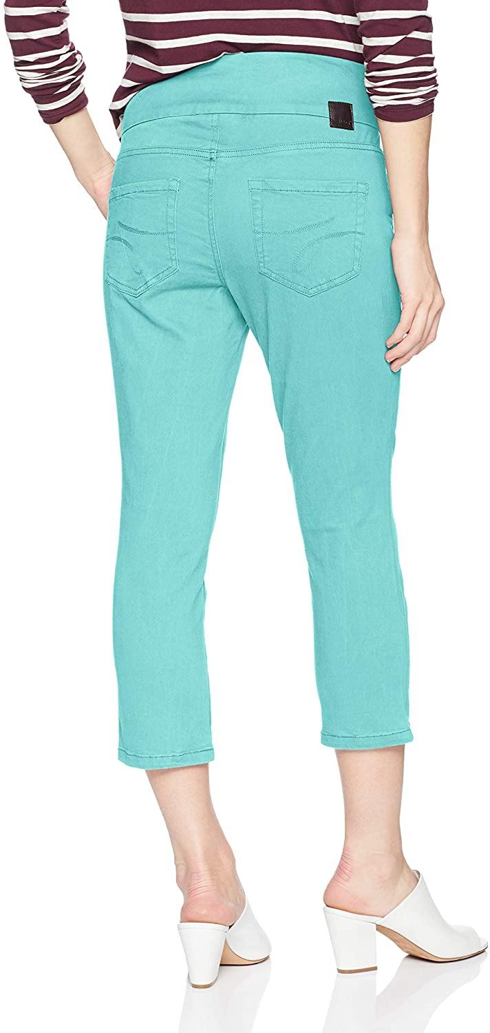 Jag Jeans Women's Petite Peri Straight Pull on Crop