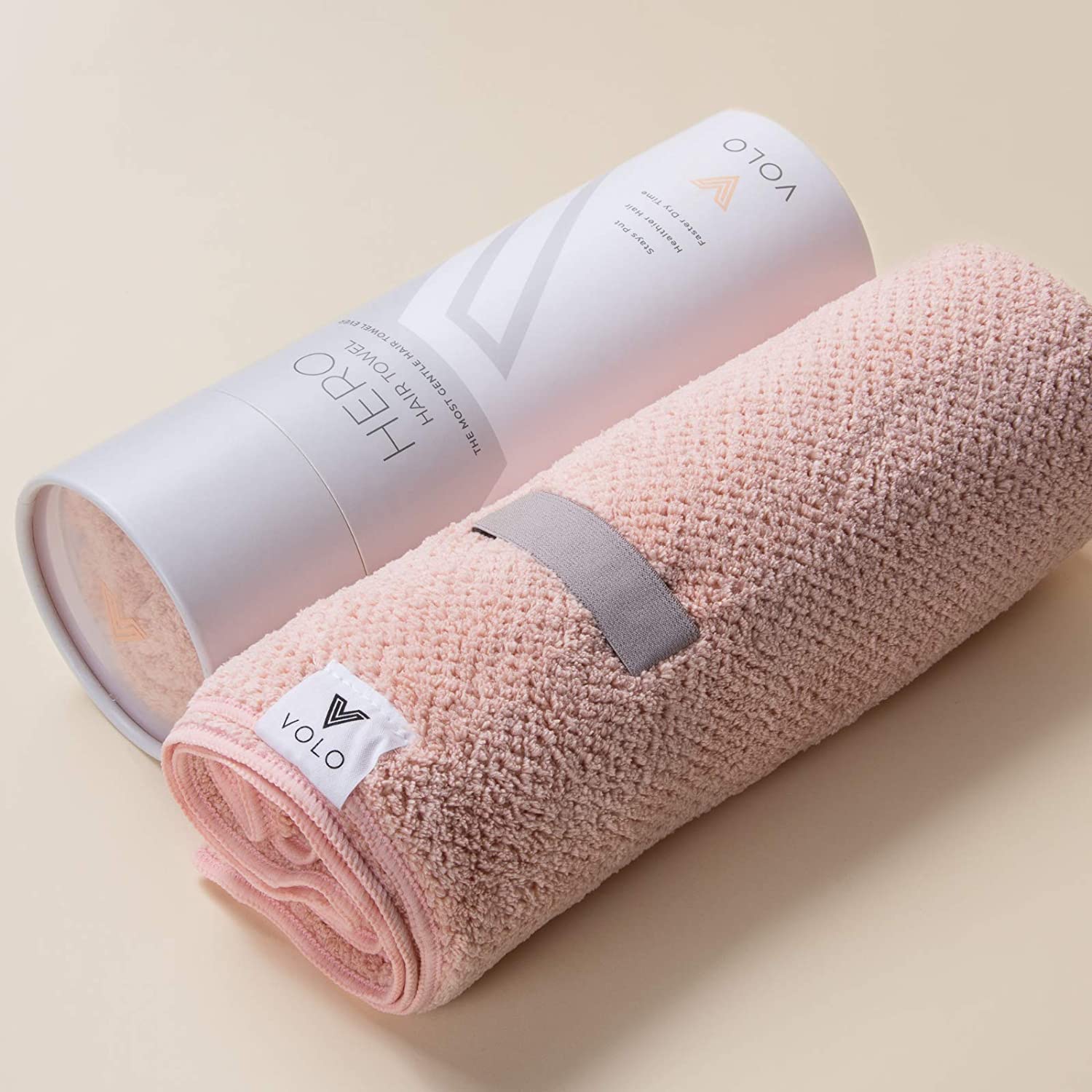 VOLO Hero Microfiber Hair Towel | Super Absorbent, Ultra-Soft, Fast Drying