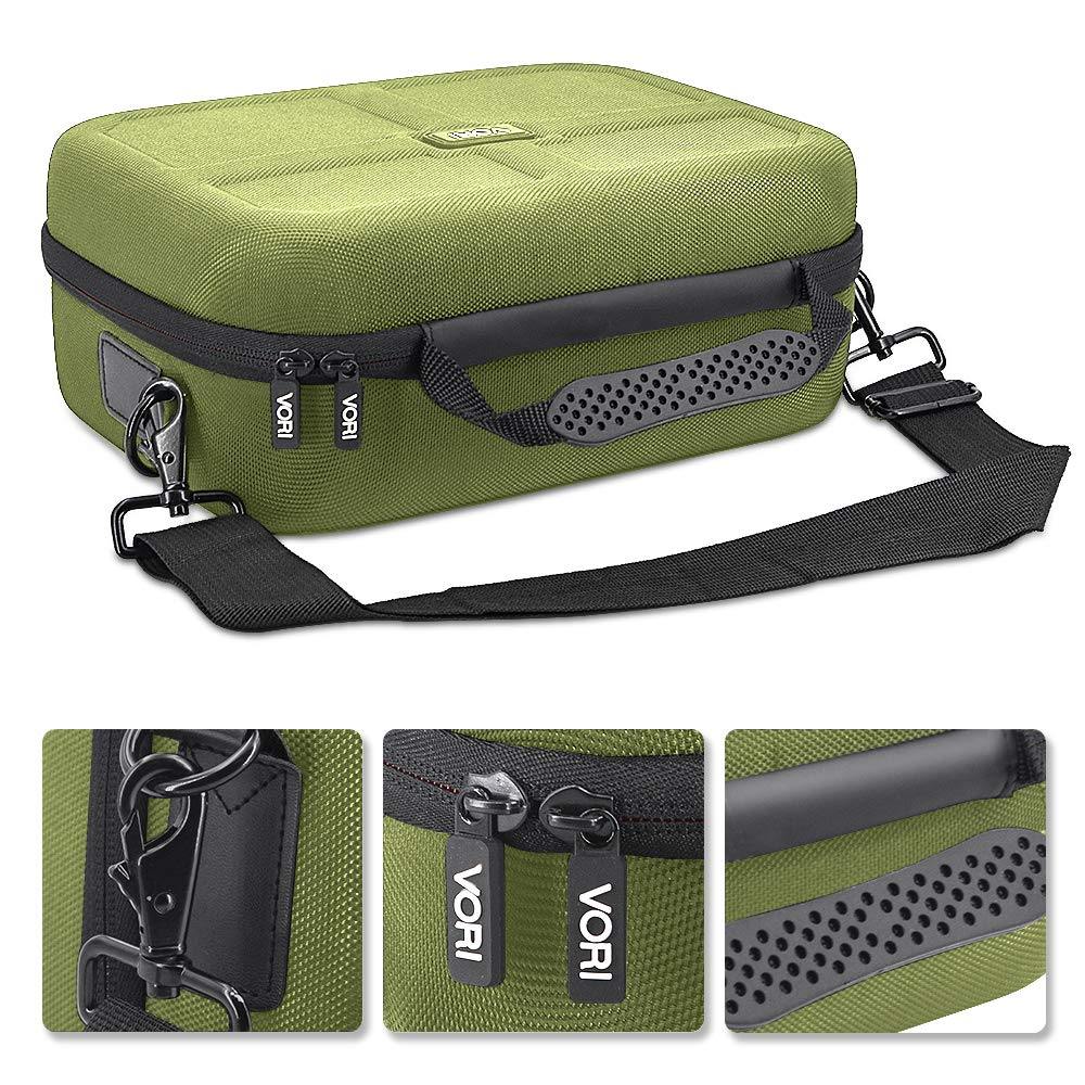 Carrying Case for Nintendo Switch, VORI Travel Games Storage Bag for Nintendo Switch Console & Accessories, Army Green - JOY2ESpree