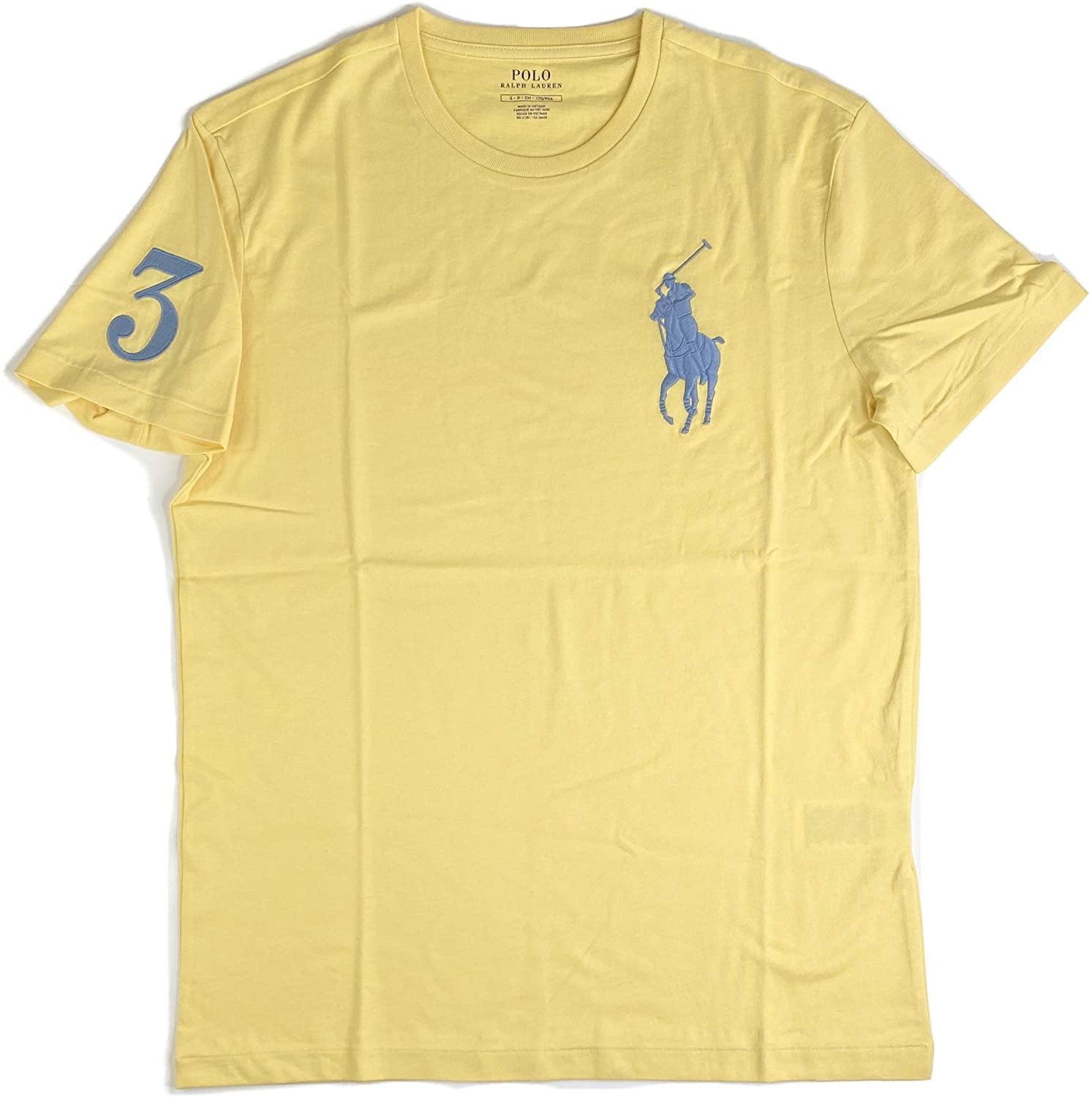 Polo Ralph Lauren Mens Crew Neck Big Pony T-Shirt