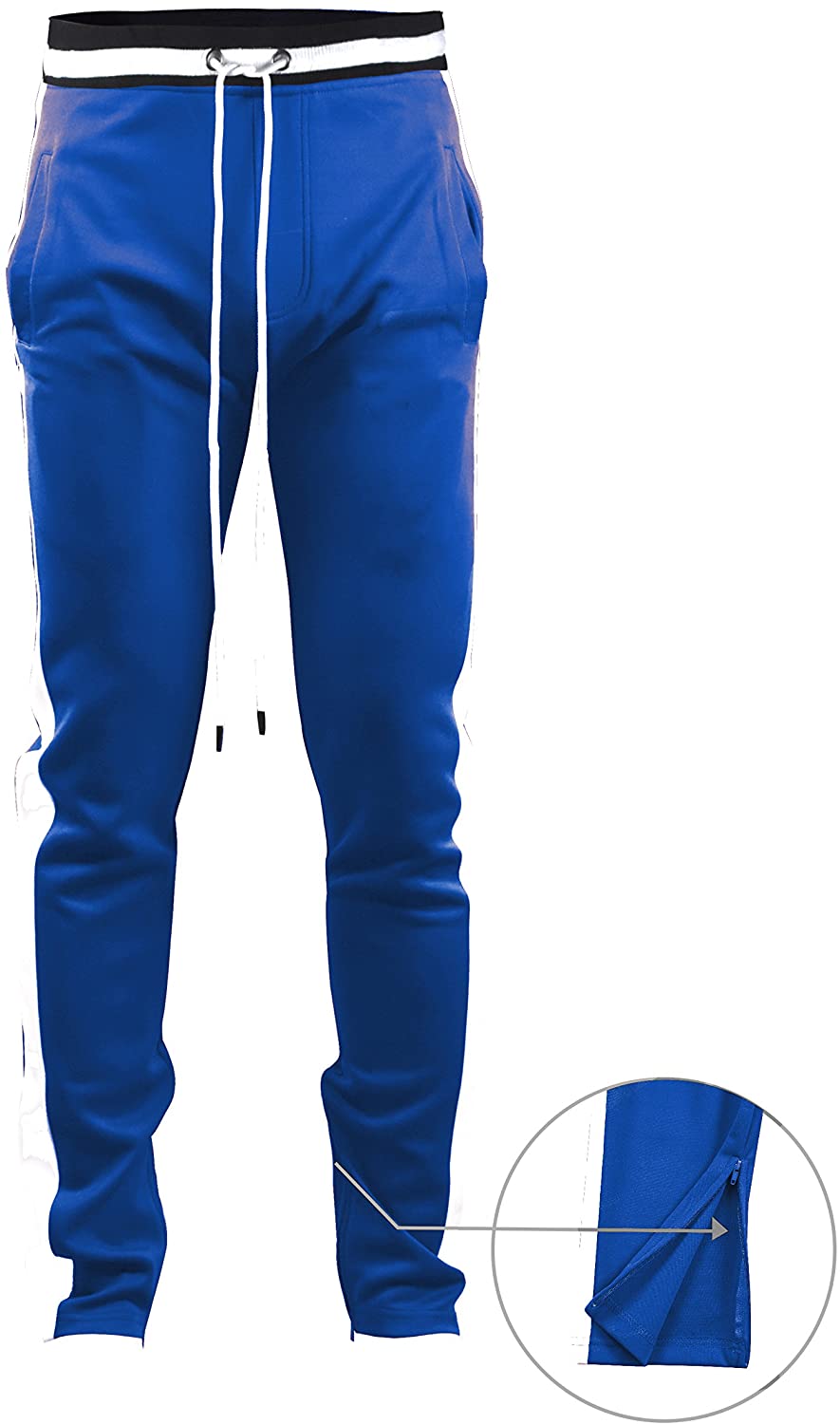Screenshotbrand Mens Hip Hop Premium Slim Fit Track Pants