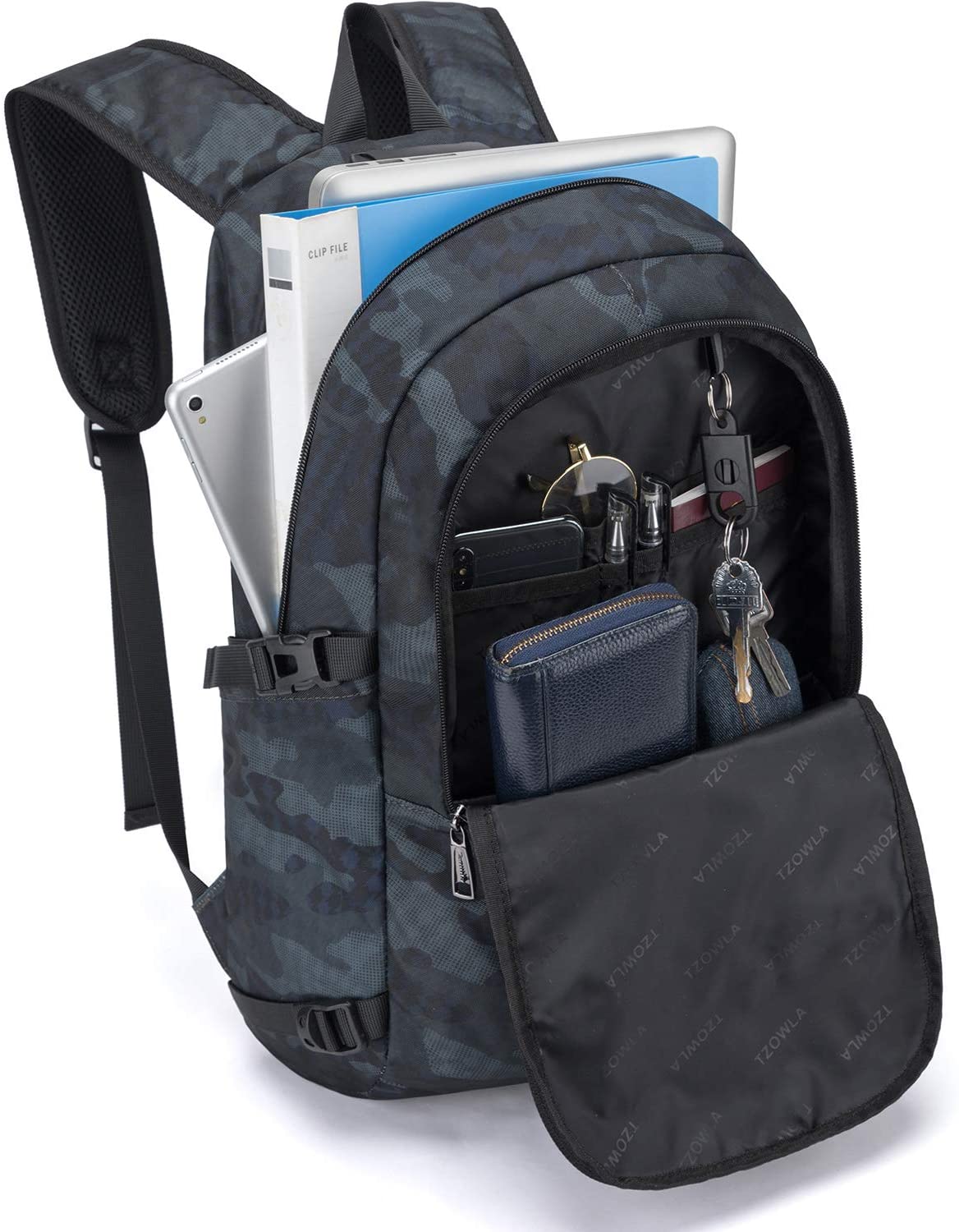Travel Laptop Backpack Water Resistant Anti-Theft Bag with USB Charging Port