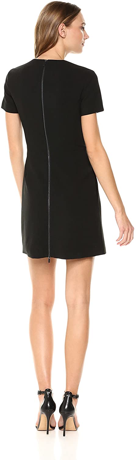 French Connection Women's Whisper Light Stretch Solid Mini Dress