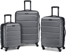 
                        
                          Load image into Gallery viewer, Samsonite Omni PC Hardside Expandable Luggage with Spinner Wheels, Black, Carry-On 20-Inch
                        
                      