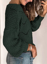 
                        
                          Muat gambar ke penampil Galeri, Dokotoo Womens Cute Soft Crewneck Long Sleeve Hollow Cable Knit Pullover Sweaters
                        
                      