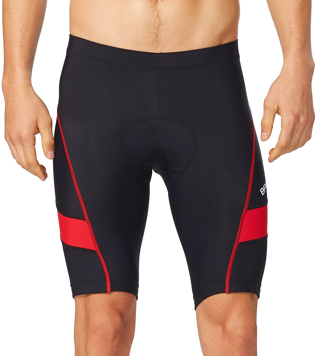 BALEAF Men's Bike Shorts Padded Cycling Bicycle Road Bike Tights Biker Pockets UPF 50+